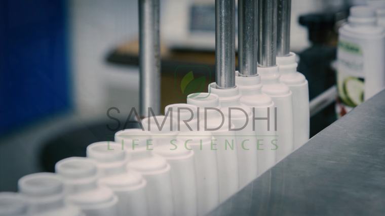 Bottle filling line
